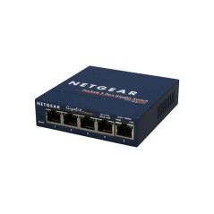 NETGEAR GS105 Unmanaged Gigabit Ethernet Switch - Enhance Your Network Performance with 5 Ports, Fast & Reliable Connectivity!